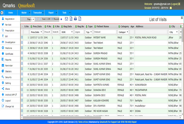 Patient information system