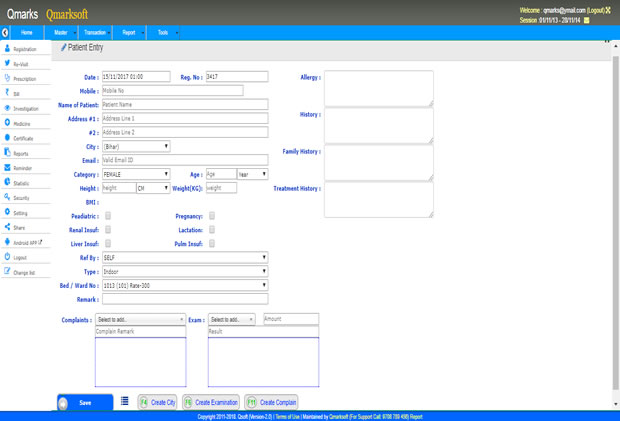 Prescription pad software